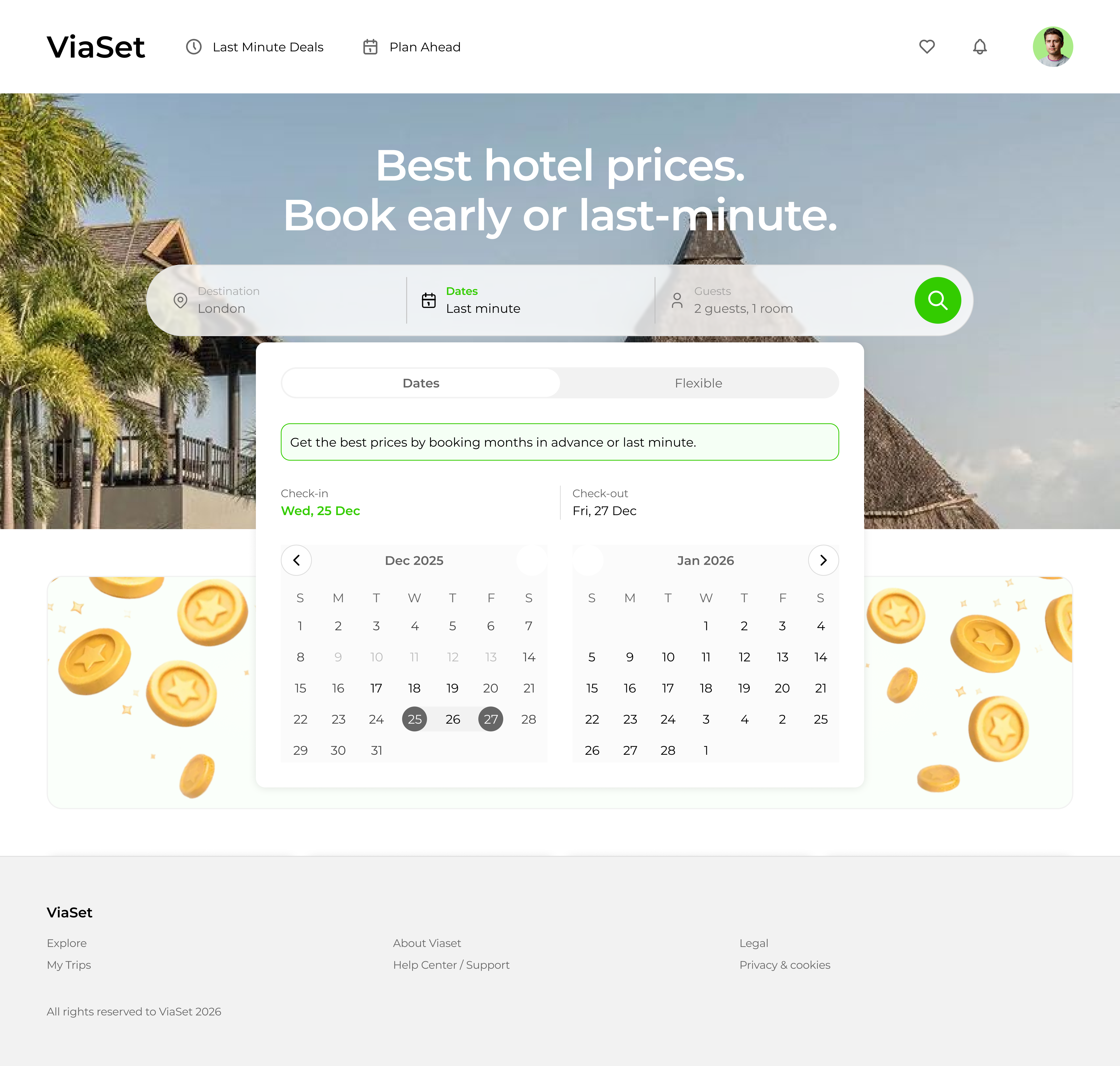 ViaSet — Date picker